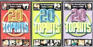 V.A. - 3 x 20 Top Hits a.d. Internat. Charts 2+3+4/2000 ๐ผ๐ผ๐ผ 3 MC Top 13 Music - Picture 1 of 4