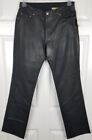 BDG Urban Outfitters Juniors High Rise Straight Coated Jeans Size 9 Black