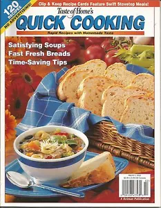 TASTE OF HOME'S QUICK COOKING JANUAR/FEBRUAR 2002 COOKING BACK ISSUE MAGAZIN - Bild 1 von 1