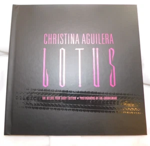 "The Deluxe Your Body Edition" Christina Aguilera LOTUS Book w/ CD NICE - Picture 1 of 9