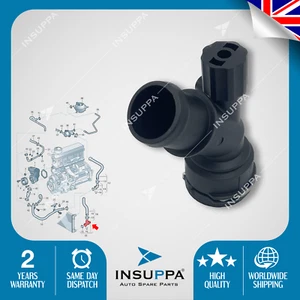Coolant Flange Pipe For Audi A3 S3 Seat Ibiza Skoda Octavia Vw Golf Polo & More - Picture 1 of 15