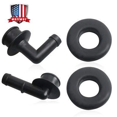 Juego de codos y ojales de válvula de ventilación PCV CCV para Jeep Wrangler 1994-2004 Foto 1 de 4