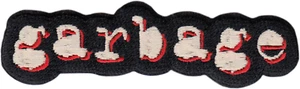 Aufnäher - Garbage Rock Musik Band Logo Shirley Manson 4" Bügelbild #3398 - Bild 1 von 1