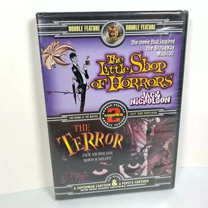The Little Shop of Horrors / The Terror DVD 2001 Jack Nicholson Double Feature  - Picture 1 of 5