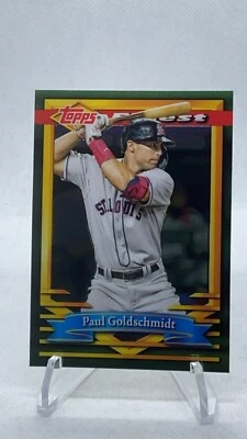 2021 Topps Finest Flashbacks Paul Goldschmidt St Louis Cardinals MVP # 138 - Image 1 of 3