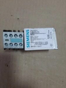 Bloque de interruptores auxiliares 3RH1911-1GA13 Siemens 1NO+3NC 3RH19111GA13 - Imagen 1 de 2