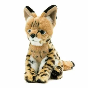 Serval Cat Plush Official COLORATA (11cm×24cm×19cm) Soft Stuffed Animals ◇◇ - Picture 1 of 6