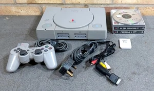 Original Sony PlayStation 1 Console Bundle - Picture 1 of 9