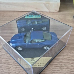 Vitesse V101C JAGUAR XK8 COUPE METALLIC ANTIGUA BLUE LAUNCH COLOUR 1/43 Car M5. - Picture 1 of 5