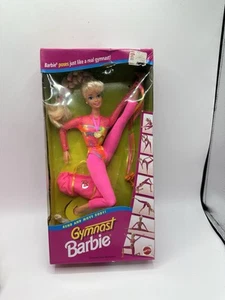 VINTAGE Gymnast Barbie Doll Bend and Move Body 1993 Mattel NRFB - Picture 1 of 2
