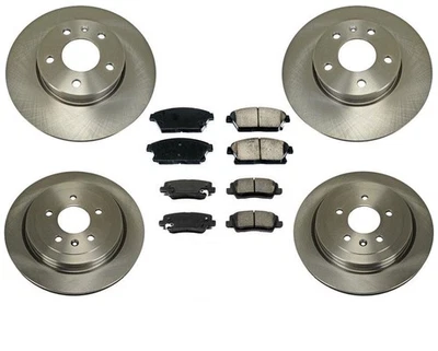 适用于 2013 - 2017 凯迪拉克 ATS 300 毫米标准 JE5 刹车转子和陶瓷垫 — 第 1/4 张图片