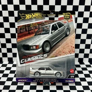 Hot Wheels Premium Modern Classics 1990 Mercedes-Benz 190 E 2.5-16 Evolution II - Picture 1 of 6