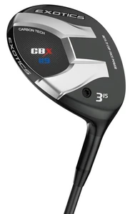 Tour Edge Exotics CBX 119 15* 3 Wood X Stf Project X HZRDUS Smoke Black 70 Value - Picture 1 of 4