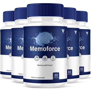 (5 Pack) Memoforce Brain and Memory Support Capsules Memo Force (300 Capsules) - Picture 1 of 6