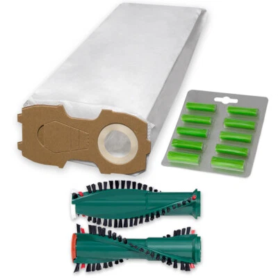 8 -10 Staubsaugerbeutel Bürsten Duft passend für Vorwerk Kobold 120 121 122