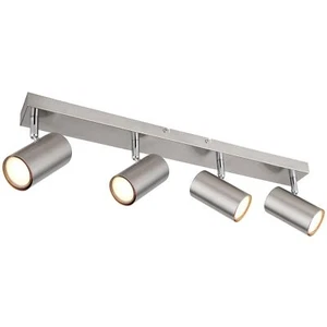 LUXUS DECKENLEUCHTE DECKENLAMPE WOHNZIMMER DECKENSTRAHLER METALL SILBER 80414757 - Bild 1 von 7