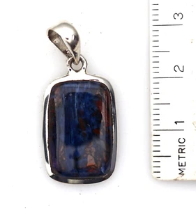 Handgefertigter SUGILIT Anhänger (#13) 25 x 14 mm 17,0 cts. in Sterling - Südafrika - Bild 1 von 2