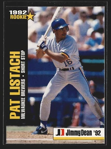 1992 Jimmy Dean Rookie Stars #2 Pat Listach Excellent - Picture 1 of 2