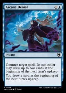 MTG - ARCANE DENIAL - Wilds of Eldraine Com (C) - Picture 1 of 1