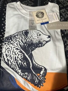 Jelly Fish Kids T Shirt& Shorts Size Medium ,Bear Decal, Sleepwear P2 - Picture 1 of 3
