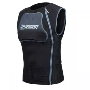 Answer Apex Motocross Body Armour Brust Rückenprotektor schwarz grau MX Offroad - Bild 1 von 4