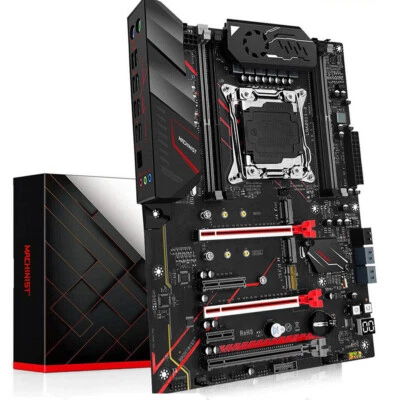 LGA 2011-3 Motherboard Socket 4* DDR4 NVME M.2 SATA3 USB 3.0 SATA for Xeon E5 - Image 1 of 4