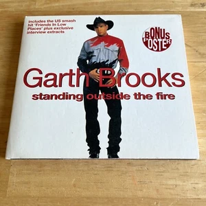 Garth Brooks "Standing Outside the Fire Single" CD WITH POSTER! Import Australia - Picture 1 of 11