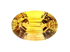 76.61CTS YELLOW NATURAL CITRINE OVAL SHAPE LOOSE GEMSTONES SEE VIDEO - Picture 1 of 3