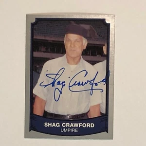 Shag Crawford Hand Signed Autographed 1989 Pacific Legends Trading Card - Picture 1 of 2