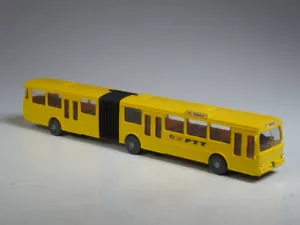 (W33) Wiking Mercedes O 305 G Gelenkbus PTT Schweiz Linie 4 Bahnhof - Bild 1 von 1
