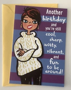 Happy Birthday Hallmark Greeting Card Humorous - Picture 1 of 4