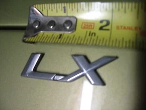HONDA 2 INCH LX EMBLEM  - Picture 1 of 1