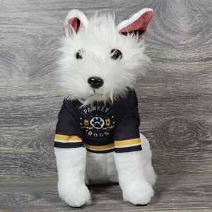 Las Vegas Golden Knights Plush 10" Dog Bark-Andre Jersey Pawkey NHL Hockey White - Picture 1 of 19