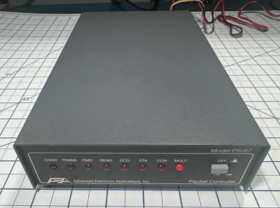AEA Advanced Electronic Applications PK-87 Packet Controller (power tested) - Image 1 of 4
