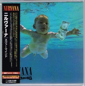 Nirvana "Nevermind" Japan LTD Mini-LP CD Paper Sleeve w/OBI - Picture 1 of 1