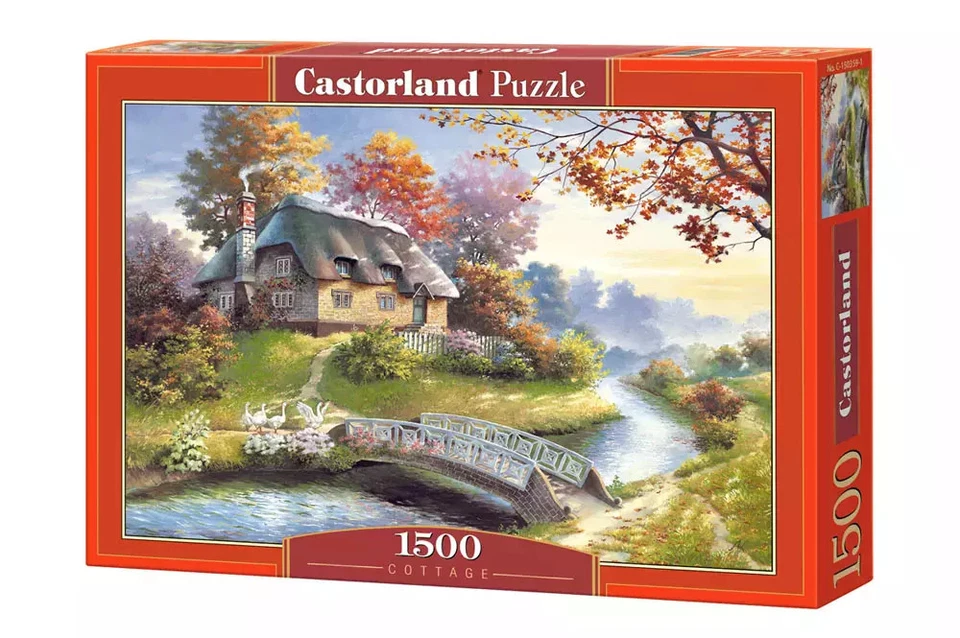 5904438150359 Puzzle 1500 elementów. Chatka Castorland - Image 1 of 1