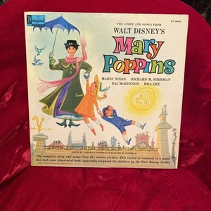 Walt Disney's 1964 Mary Poppins ST 3922 Record Album LP -NM Vinyl!! Gatefold - Picture 1 of 8