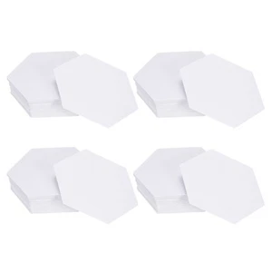 400Stk sechseckiges 1,5-Zoll-Paper-Piecing-Papier,englische Papier-Quilt-Vorlage - Bild 1 von 7