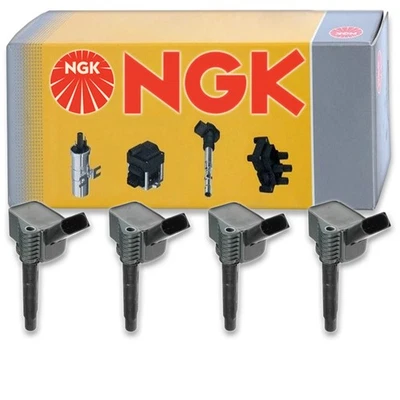 Bobinas de encendido NGK de 4 piezas para Volkswagen Jetta 2013-2018 1,8 L 2,0 L L4 Spark dy Foto 1 de 4