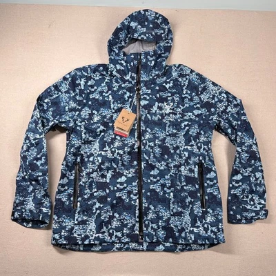 Forloh Jacket Men XL AllClima Airalight Camouflage Rain Recco Full Zip Water USA - Image 1 of 4