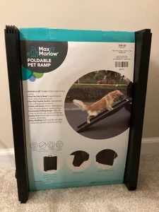 Max & Marlow 60 in x 16 in Folding Dog Ramp Pet Ramp Non-Slip NEW - Picture 1 of 7