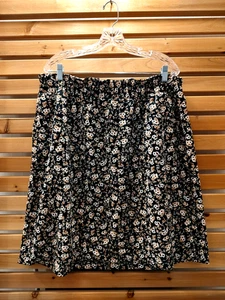 Fall Prairie Flower Skirt CATO Est 1946 18W/20W Knee length POCKETS Cottage - Picture 1 of 6