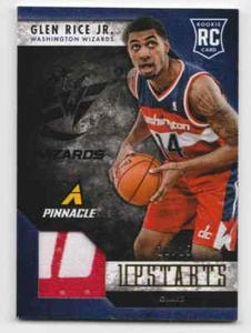 2013-14 Panini Pinnacle Upstarts Jerseys Prime Glen Rice JR. #19 - Zdjęcie 1 z 2