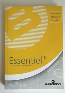 Livre Catalogue fourniture Watch Montre BERGEON ESSENTIEL16 N°191-1-16 Tools - Imagen 1 de 12