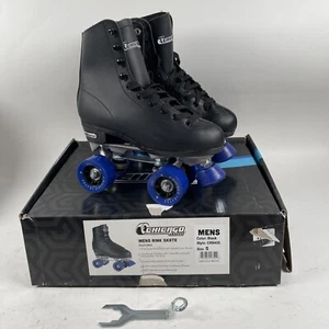 Chicago Men's Rink Roller Skates Size 5 Black New - Picture 1 of 8