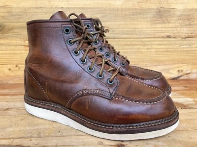 Red Wing Heritage 1907 Men's Moc Boots Copper Rough and Tough Sz US 7 D/ UK 6 - Image 1 of 4
