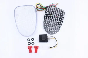 Tail Light LED Turn Signal Clear Fits Yamaha Royal Sta 650/1300/1100 1998-2008 - Picture 1 of 5