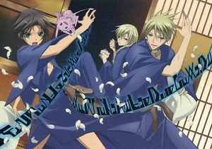 big postcard 07-GHOST anime Teito Klein Hakuren Oak Frau Zehel - Picture 1 of 3