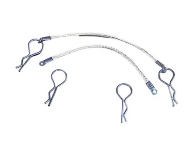 Absima Karosseriesplinte mit Seil silber AB-2440026  - Bild 1 von 2