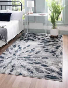 Rugs.com Charleston Collection Rug – 8' x 10' Gray Low-Pile Rug Perfect fo - Picture 1 of 10